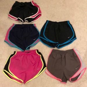 Nike Tempo Shorts Size XS - 5 Pairs